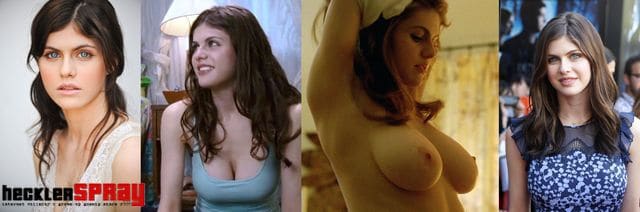 Alexandra daddario nude boobs